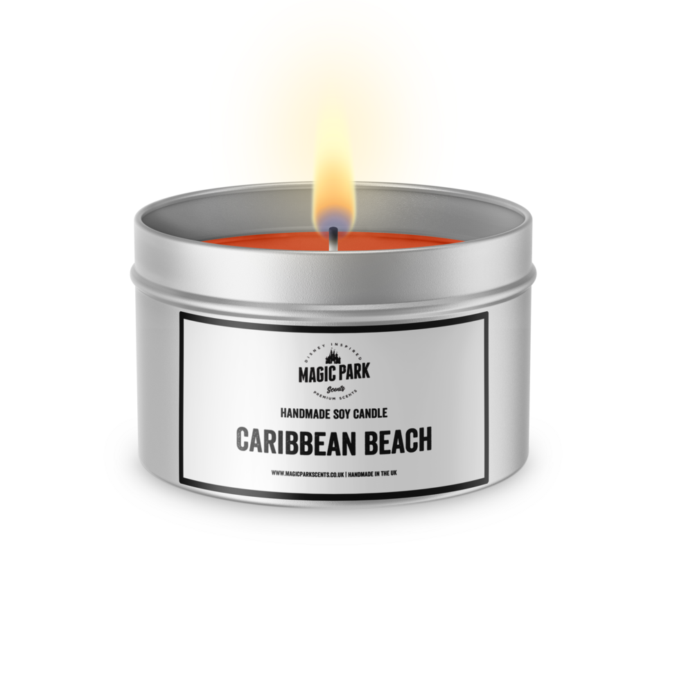 Caribbean Beach Candle - Handmade