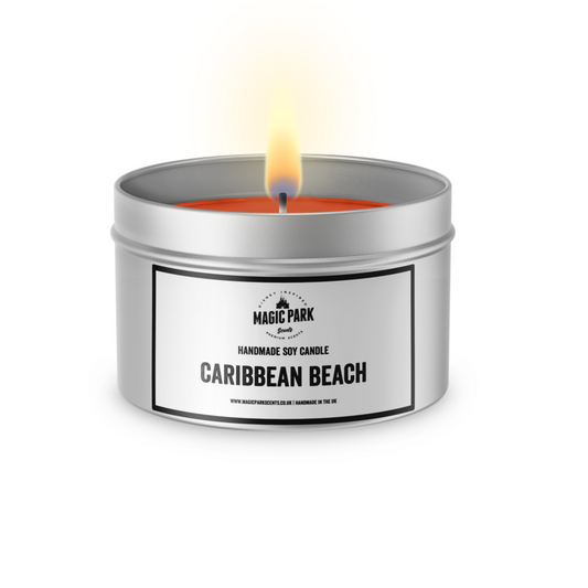 Caribbean Beach Candle - Handmade